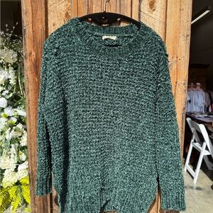 Altar'd State Forest Green Knit Sweater